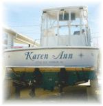 The original Karen Ann...a great charter fishing boat.