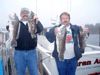 11-28 - Greg and Tom with some nice tog (blackfish).