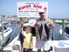 6-6 - Shane and his father Steve show off a handful of 2.5 lb. sea bass.
