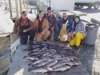 11-26 - The Sutphen party with a limit of tog and a dozen sea bass.