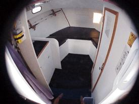 Charterboat cabin